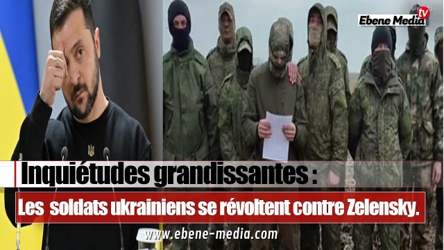 Echec de la contre-offensive : Les soldats ukrainiens refusent d`obéir aux ordres.
