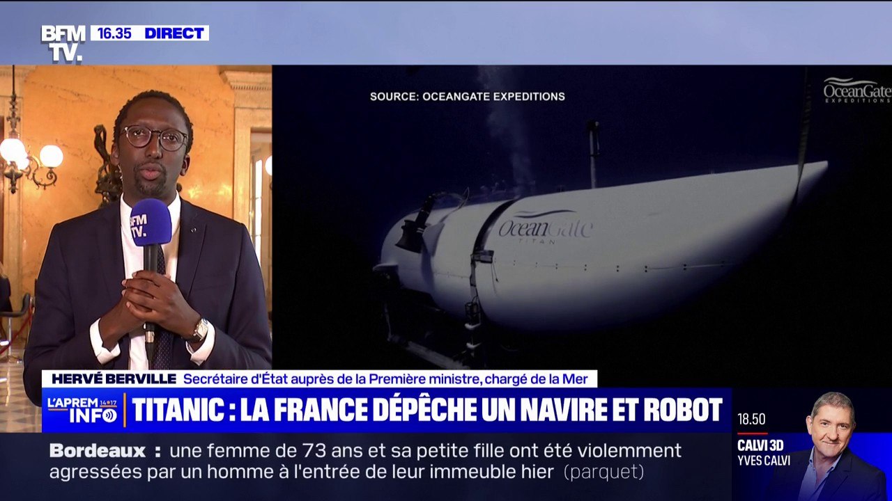 Sous-marin disparu: un navire français de l'Ifremer et un robot sous-marin envoyés pour participer aux recherches