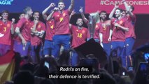 Espagne - Quand Rodri met le feu devant les fans de la Roja