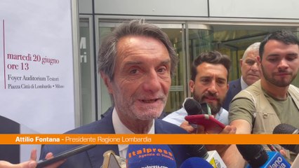 Fontana "In Giunta Lombardia nessuna tensione o problema"