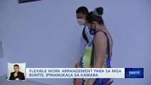 Flexible work arrangement para sa mga buntis, ipinanukala sa Kamara | Saksi