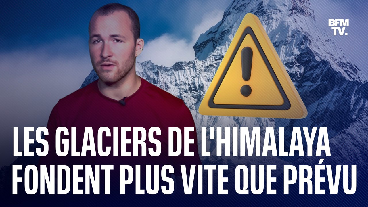 Les glaciers de l'Himalaya fondent plus vite que prévu, selon une nouvelle étude