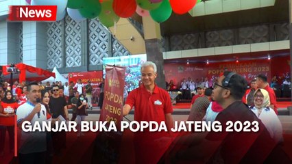 Ganjar Buka POPDA Jateng 2023, Dorong Prestasi Atlet Untuk Mendunia