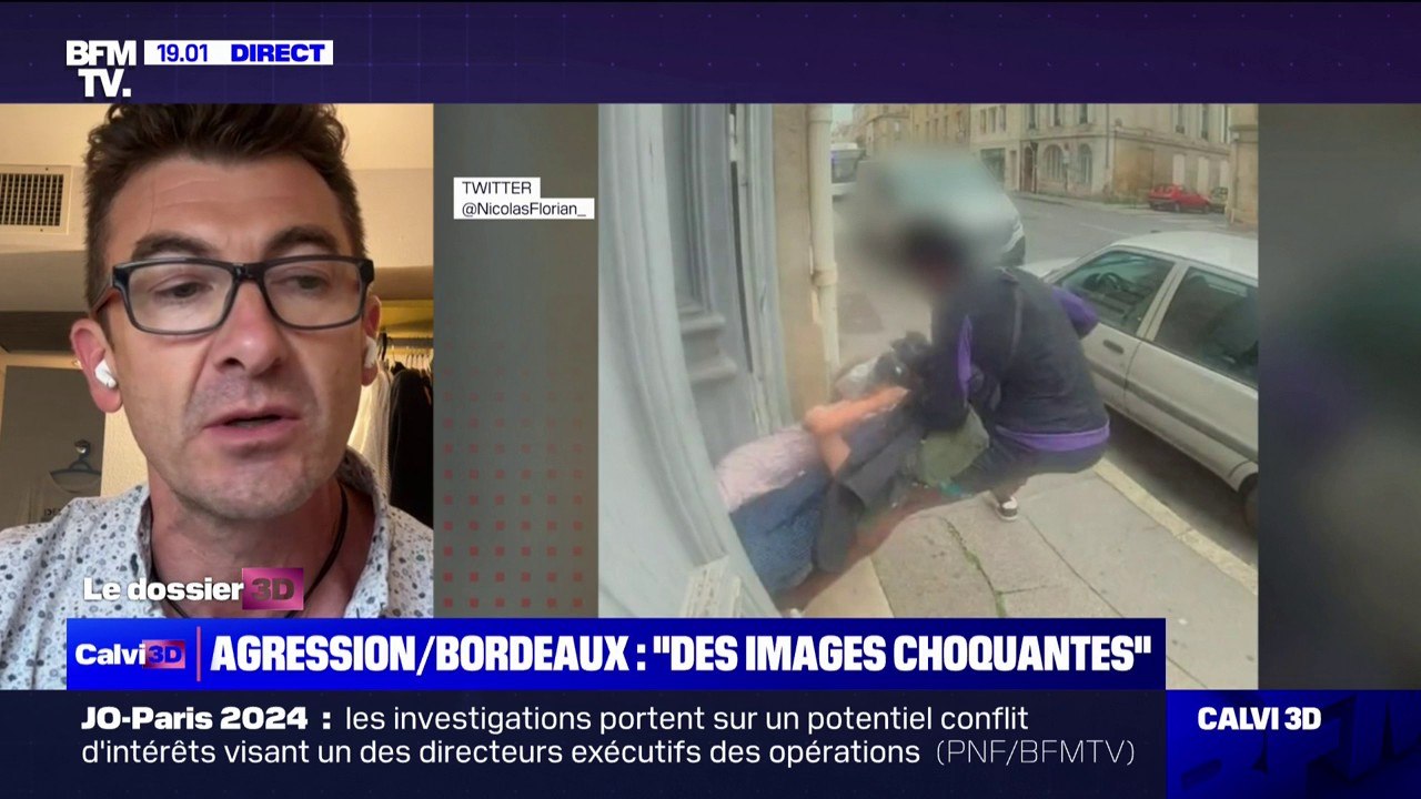 Agression à Bordeaux: "On constate en Gironde une violence de plus en plus grandissante", affirme Cyril Jeannin (SGP Police Sud-Ouest)