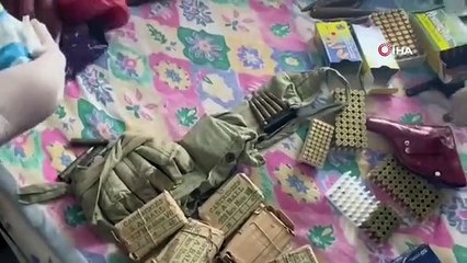 Près d'un arsenal a été découvert lors de l'opération "Puppet 22" à Edirne