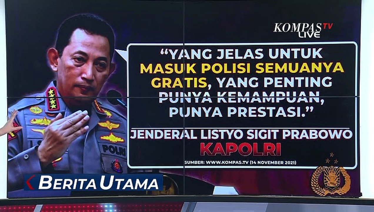 Pungli Seleksi Bintara Marak, Kapolri: Masuk Polisi Semuanya Gratis! Asal Punya Prestasi