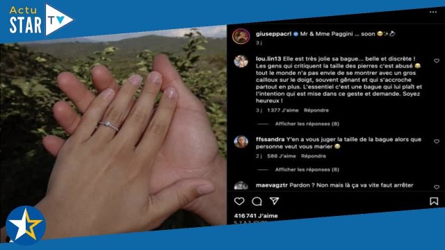Giuseppa bientôt mariée : la jeune maman dévoile le diamant offert par Paga, ce détail qui intrigue