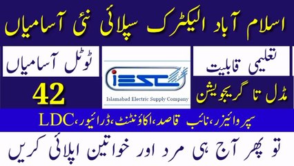 islamabad electric supply company jobs 2023