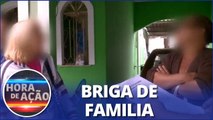 Filhos brigam com ex-namorada do pai falecido em disputa por casa