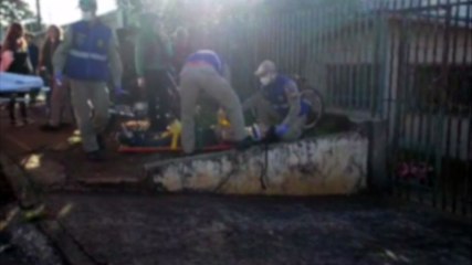Ciclista fica ferido após ser atingido por motocicleta no Cancelli