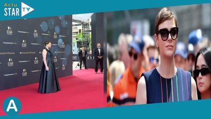 Charlene de Monaco : coupe garçonne, robe tailleur, bijoux XXL… elle rayonne pour une sortie sans Al