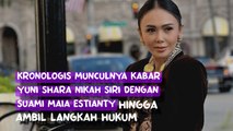 Kronologis Munculnya Kabar Yuni Shara Nikah Siri