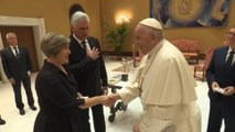 Díaz-Canel se reúne en Roma con el presidente de Italia, el papa Francisco y con empresarios
