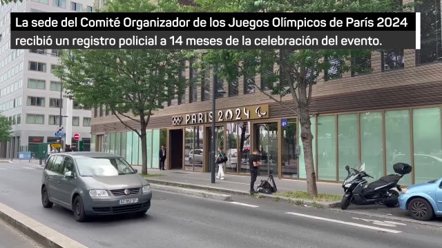 Registro en la sede del Comité Organizador de los Juegos Olímpicos de París 2024