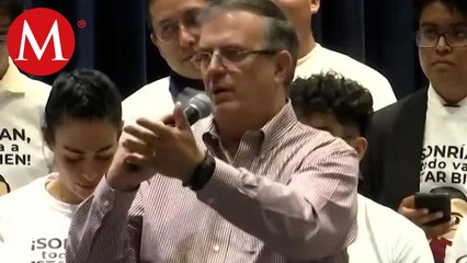 Ebrard asistirá hoy a evento de 'Jóvenes por la transformación' en Ecatepec