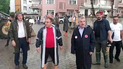 Des pluies torrentielles ont provoqué des inondations et des crues à Samsun