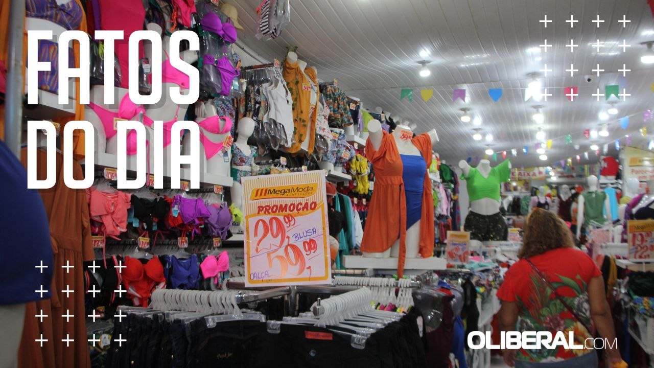 Comércio de Belém nota baixa procura nas vendas de moda praia faltando poucos dias para julho