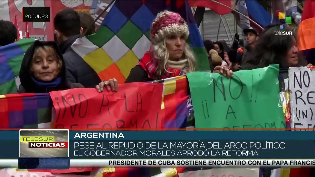 Argentina: Pueblo de Jujuy protesta por 11 días consecutivos ante la reforma constitucional