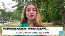 Informe desde París: presidente Macron recibió la visita de primera ministra de Italia