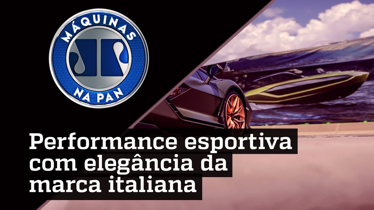Conheça cada detalhe do iate inspirado no Lamborghini Sián | MÁQUINAS NA PAN