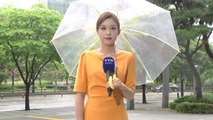 [날씨] 오늘도 곳곳 비, 교통안전 유의...비 오며 더위 주춤 / YTN