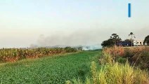 Altas temperaturas aumenta incendios en pastizales en áreas pantanosas de Nanchital