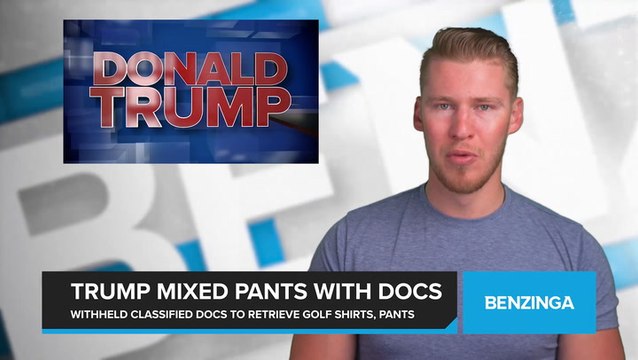 Trump Justifies Handling of Classified Docs, Claims Boxes Contained “Golf shirts, clothing, pants, shoes”