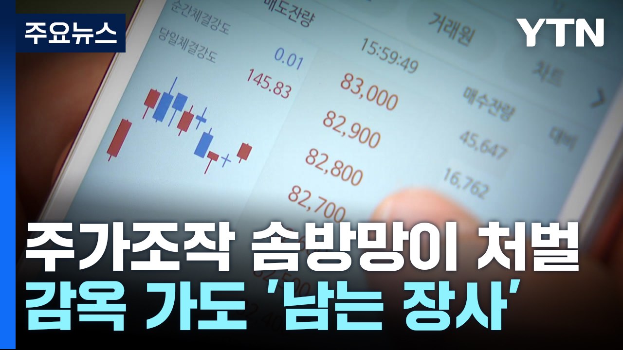 주가조작 솜방망이 처벌...감옥 가도 '남는 장사' / YTN