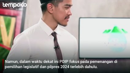 PDIP Tawarkan Kaesang jadi Juru Kampanye sebelum Maju di Pilkada Depok