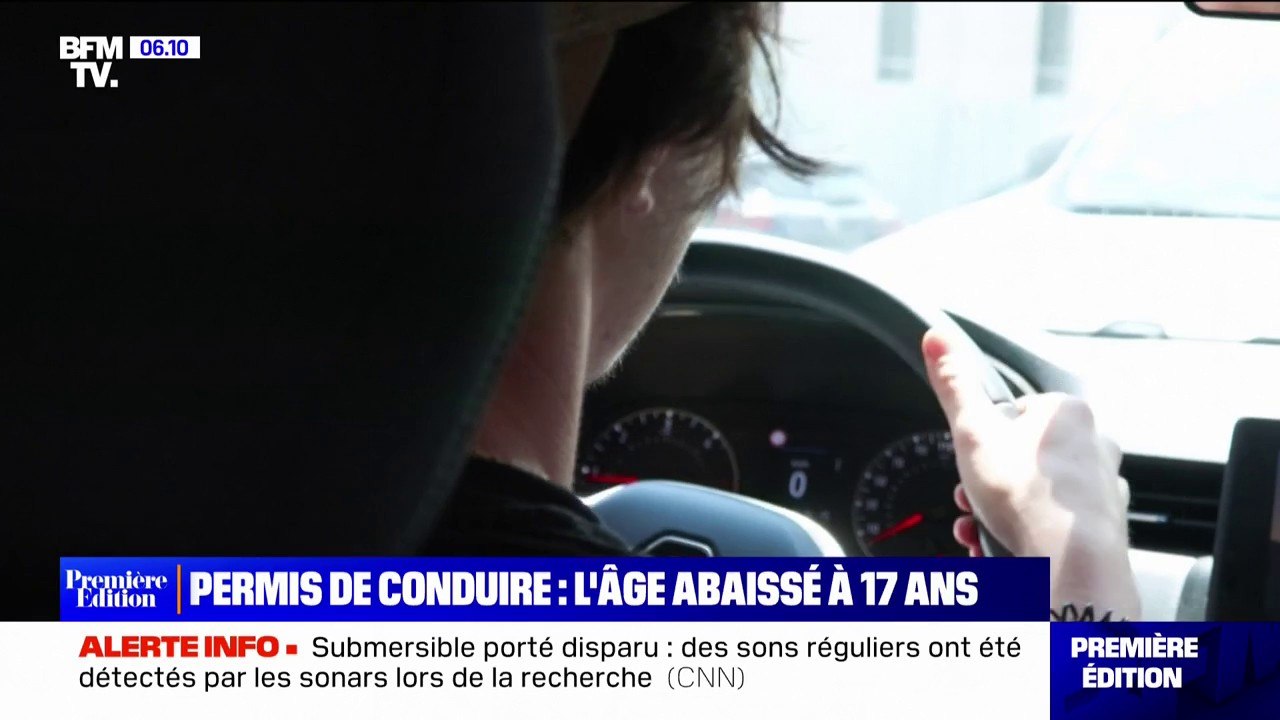 Permis de conduire: l'âge abaissé à 17 ans en janvier 2024
