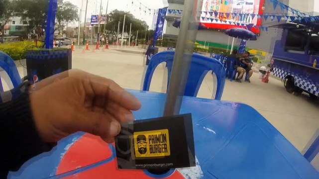 pepsi truck de HAMBURGUESA PRIMON BURGER ‘food trucks’ de hamburguesas