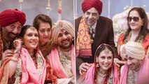 Karan Deol ने Share की शादी की Inside Pics, बरसों बाद पहली पत्नी Prakash Kaur के साथ दिखे Dharmendra