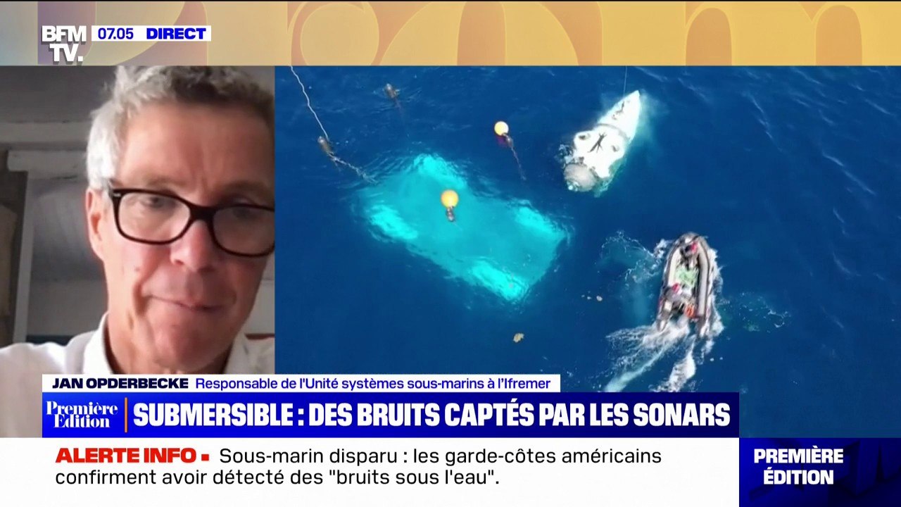 Sous-marin disparu: les bruits captés par les s...
