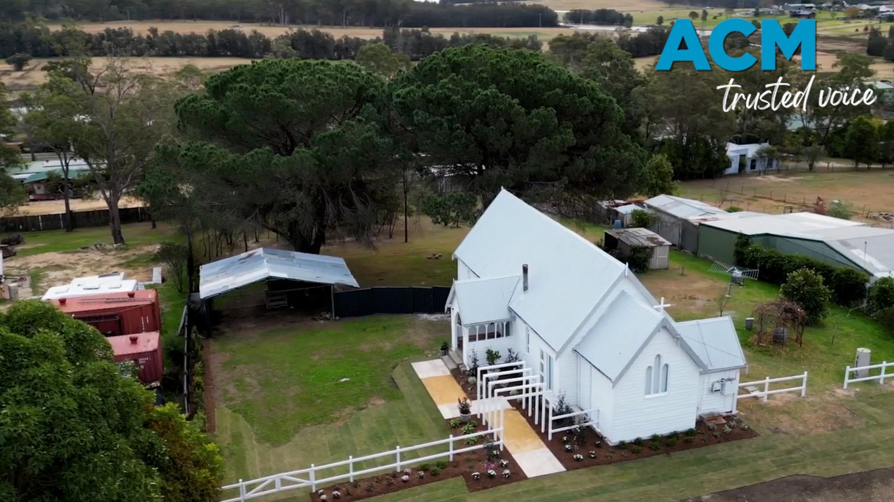 Historic Ellalong church listed for sale video Dailymotion