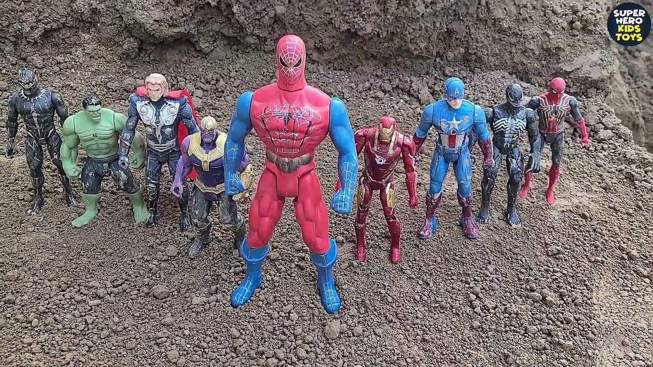 Avengers Superhero Toys, Spiderman Captain Amer...