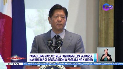 Science-based policymaking at legislation, isinusulong para matiyak ang soil health | BT