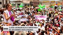 “Corcholatas” continúan con sus recorridos por México