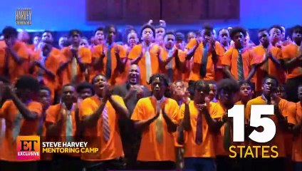 Steve Harvey Reunites With Men He Mentored for Father's Day (Exclusive)