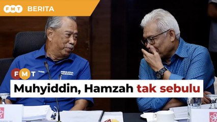 Muhyiddin, Hamzah tidak sebulu mengenai masa depan parti, kata sumber