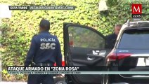En intento de asalto, balean a 2 personas que viajaban en camioneta de lujo en la Cuauhtémoc