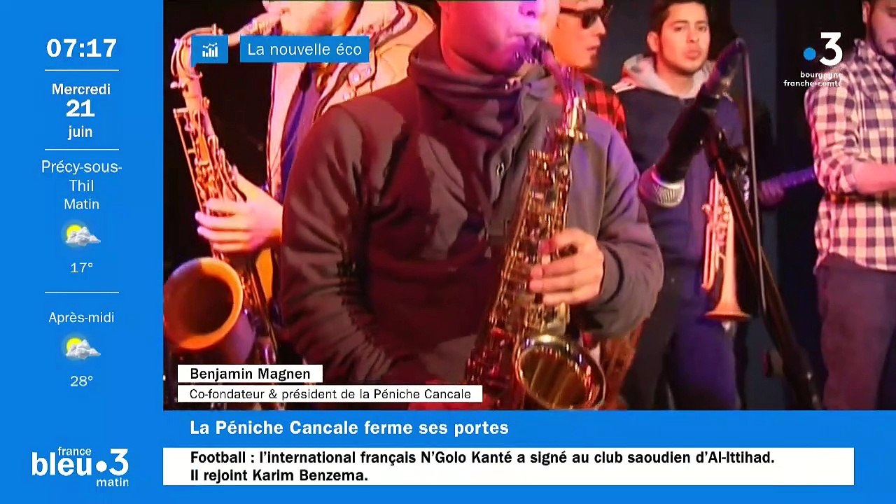 FBB - La nouvelle éco - La fin de la péniche Cancale ?