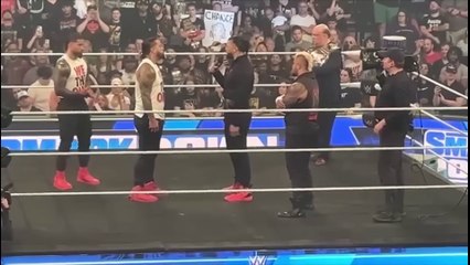 Jimmy Uso confronts Roman Reigns during WWE Smackdown 6/2/23