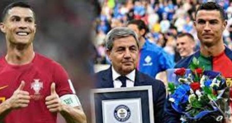 Milli takım formasıyla 200. maçına çıkan Ronaldo, Guiness Rekorlar Kitabı’na girdi!