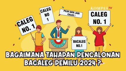 Infografis - Tahapan Pencalonan Bakal Caleg Pemilu 2024
