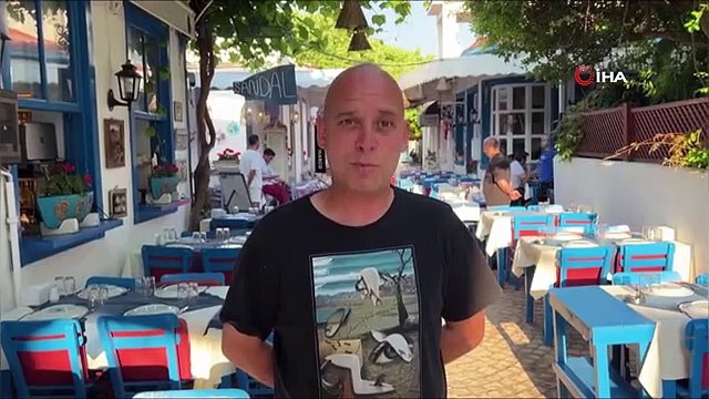 Avertissement de ne pas venir à Bozcaada sans réservation le jour de l'Aïd al-Adha