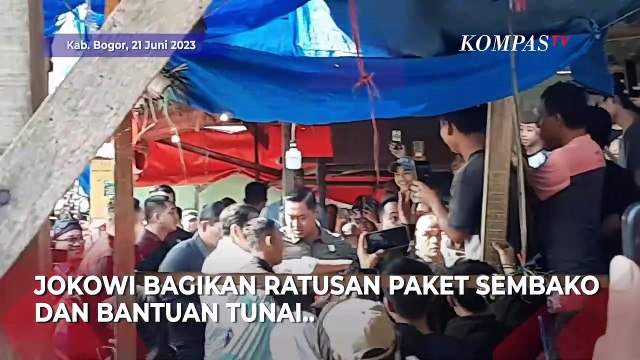 Di Hari Ulang Tahun, Jokowi Blusukan ke Pasar Parungpung Bogor