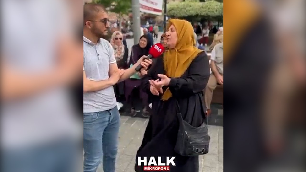 Vatandaşın sokak röportajında ekonominin durum değerlendirmesi, ''Berbat, Zengin et biz kuru soğan yiyelim, AK Parti'nin canı sağ olsun, Allah'ın yolunda o''