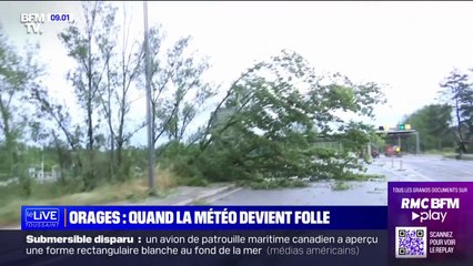 Des orages violents sèment la pagaille du Sud-Ouest au Pas-de-Calais