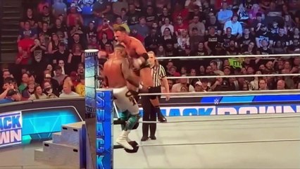 LA Knight defeats Montez Ford to qualify for Money in the Bank during WWE Smackdown 6/2/23