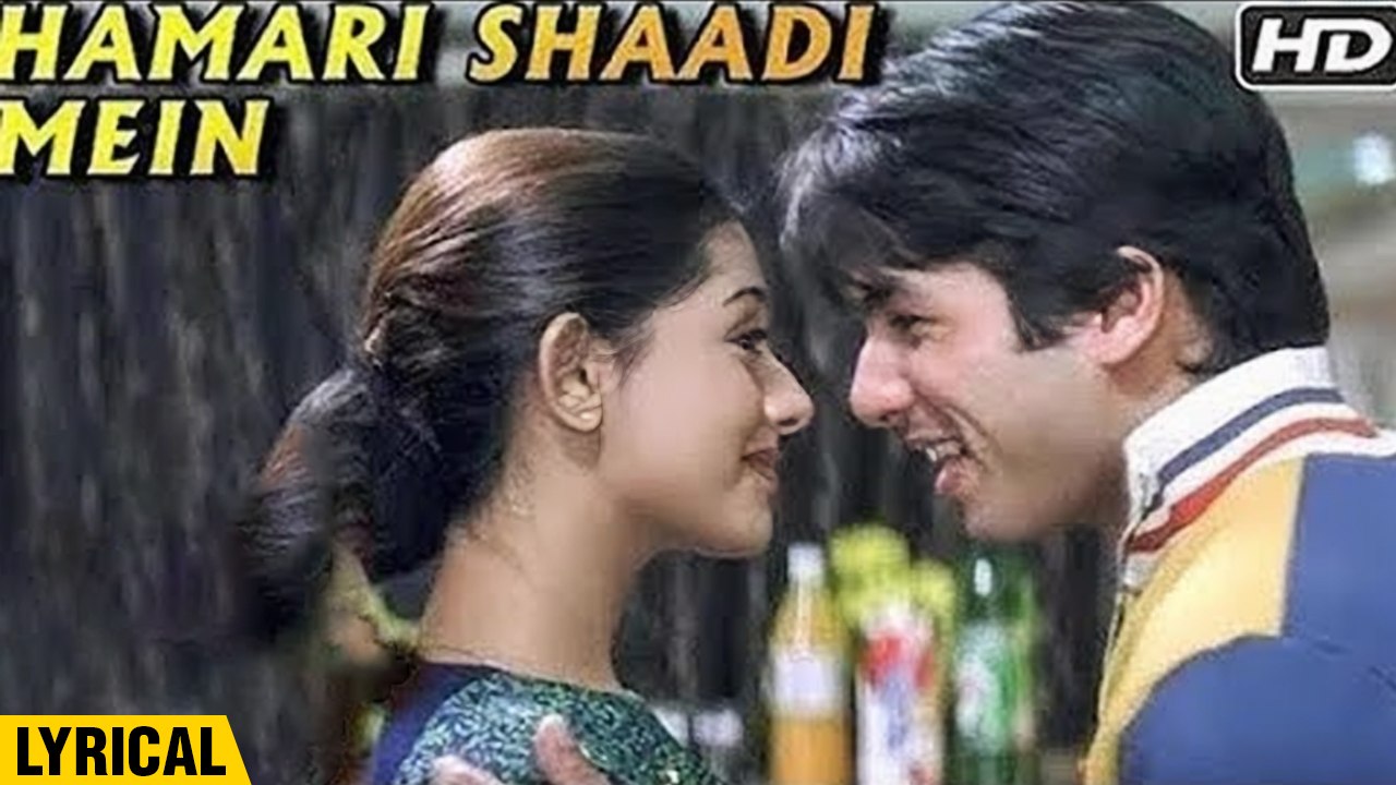 Hamari Shaadi Mein - Vivah - Shahid Kapoor, Amrita Rao - Superhit Bollywood Song